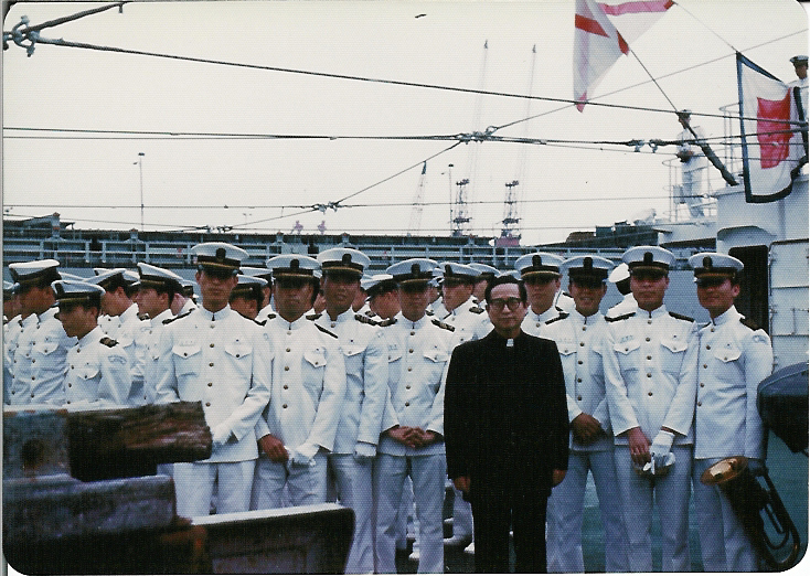 한국 해군사관하교생도 밴쿠버 방문시(1979-08-01)