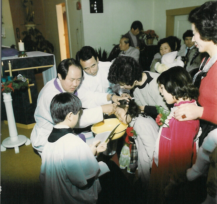 86년 세례성사(1986-05-01)